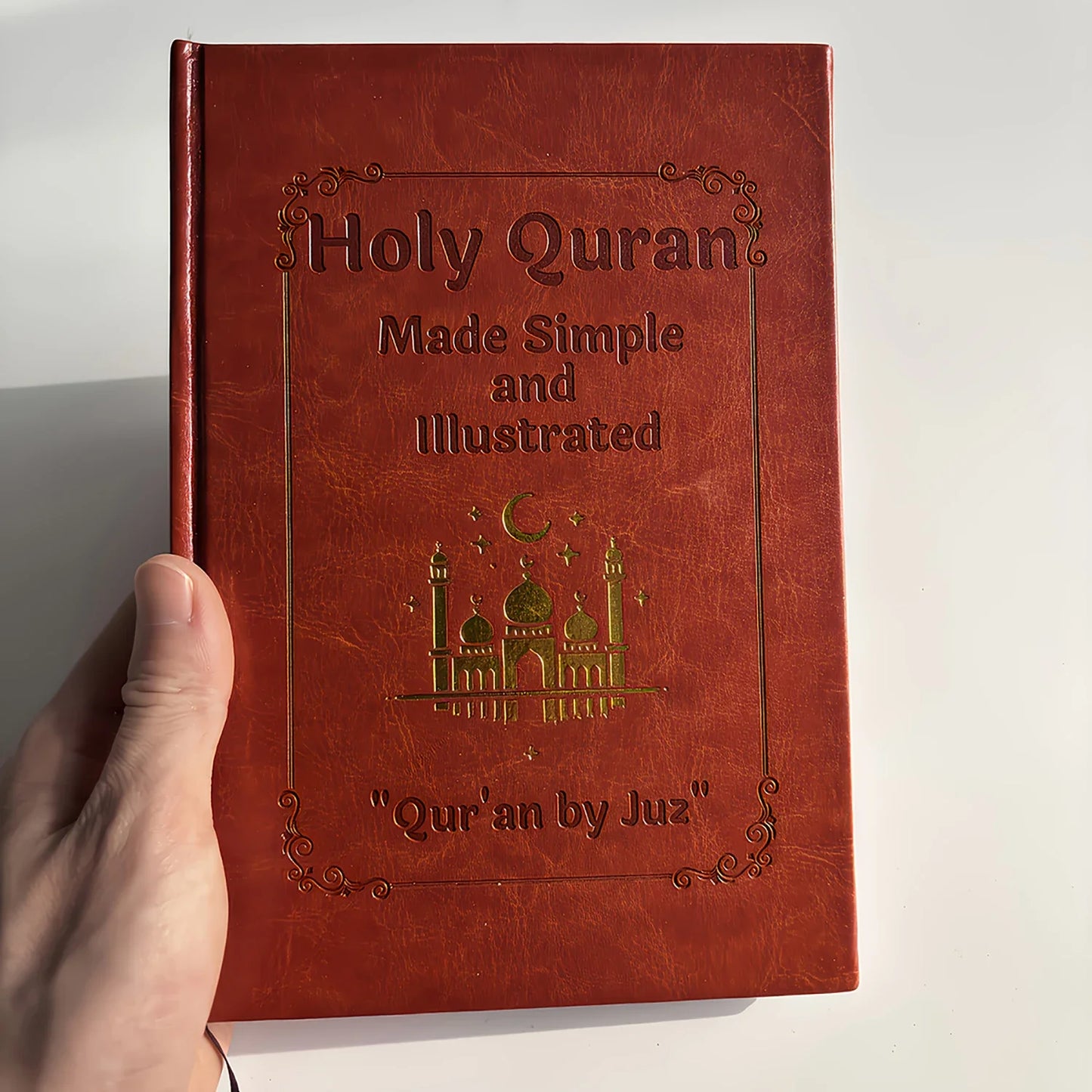 Islamic holy book illustrated Quran cover