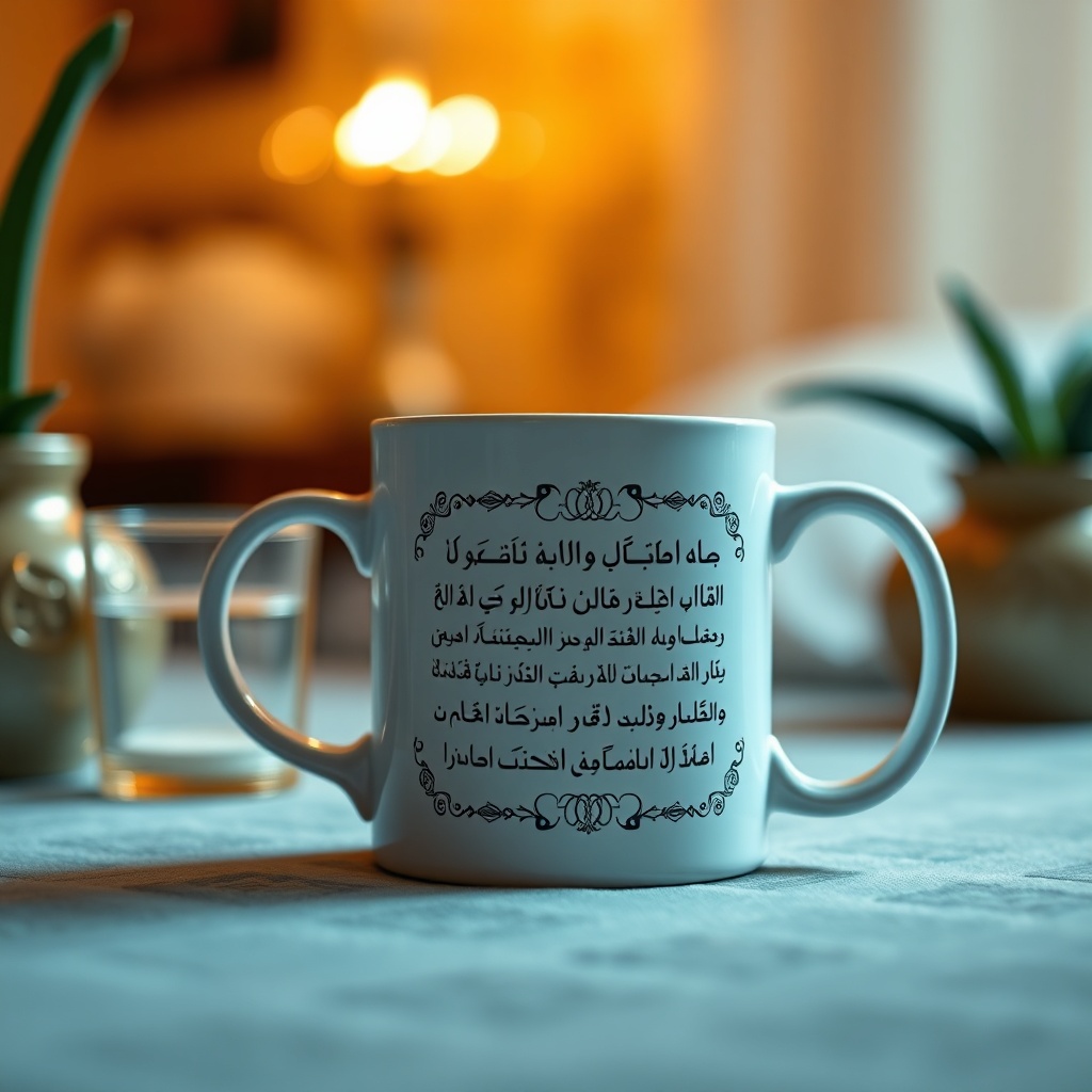 Islamic Quote & 99 Names Mug Set — Generic