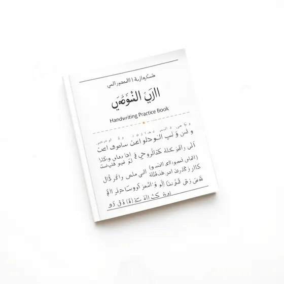 Arabic Handwriting Practice Workbook — Generic