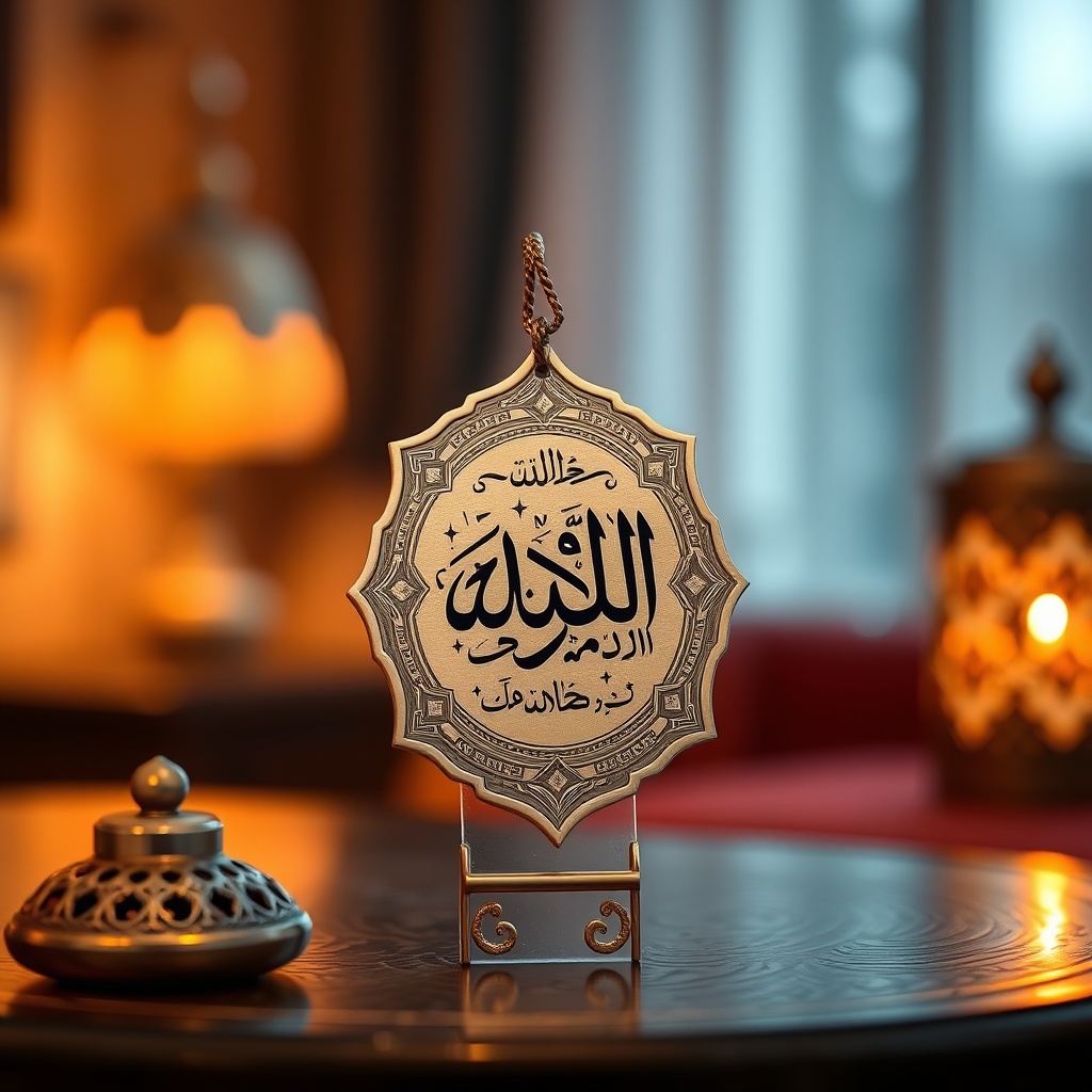 Engraved Metal Quran Bookmark Set — Generic