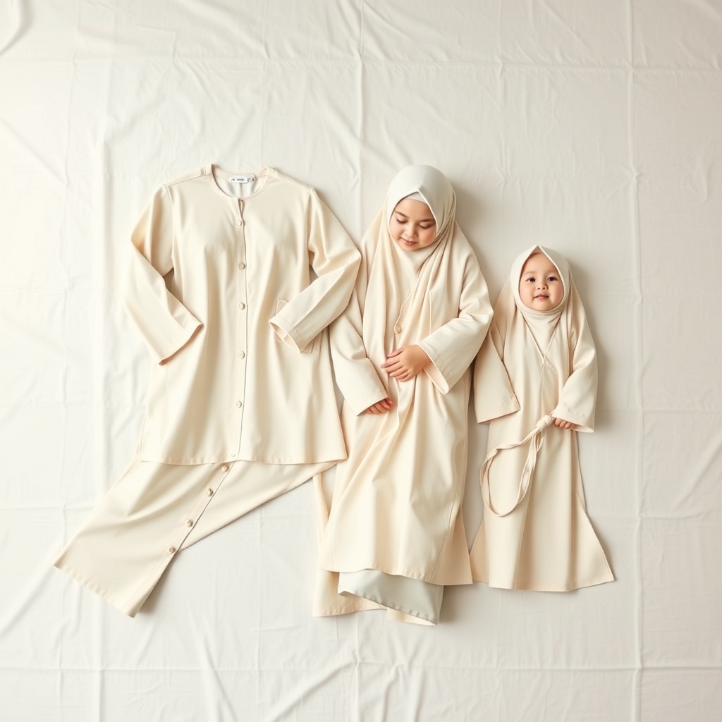 Matching Family Eid Outfit Set — Generic