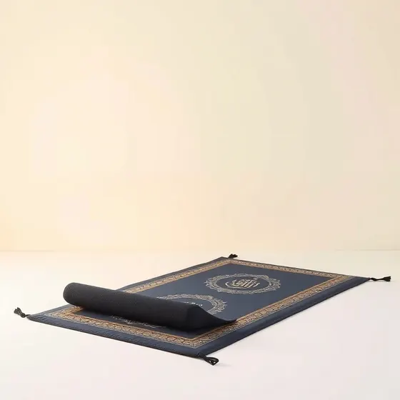 Foldable Prayer Mat with Backrest — Generic