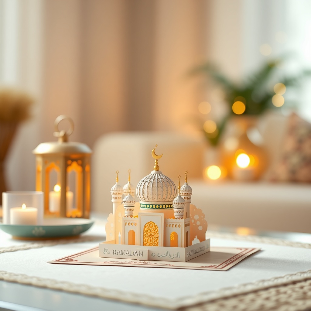 Eid & Ramadan Pop-Up Greeting Cards (Pack) — Generic