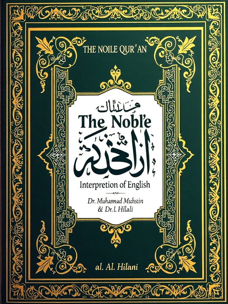 The Noble Qur’an (Interpretation in English) — Dr. Muhammad Muhsin Khan & Dr. Al-Hilali