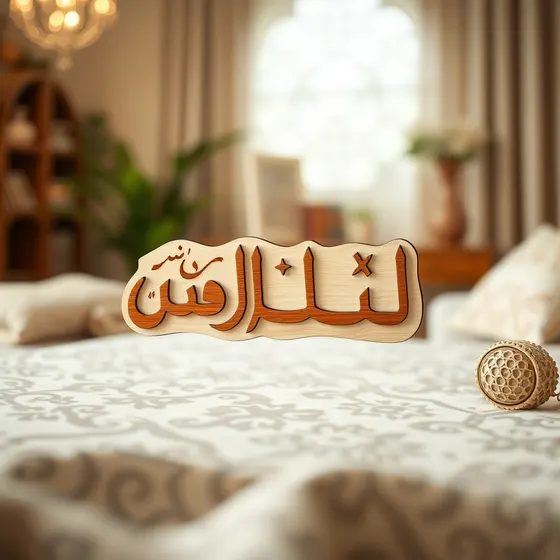 Personalised Arabic Name Wooden Puzzle (Kids) — Generic