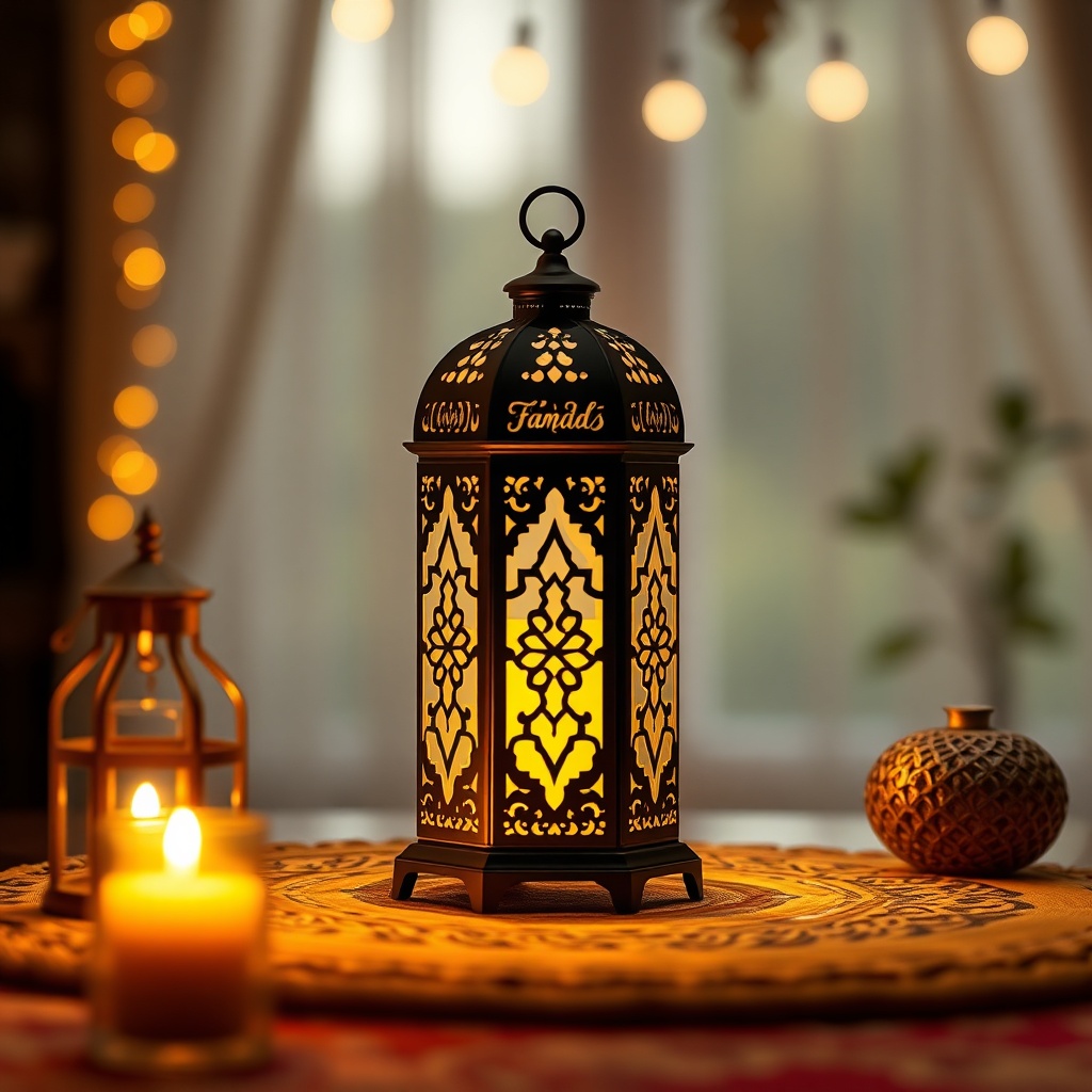 LED Ramadan Lantern (Fanoos) — Generic