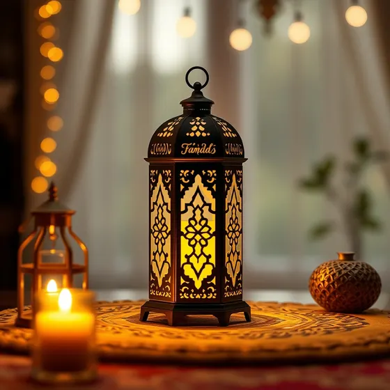 LED Ramadan Lantern (Fanoos) — Generic