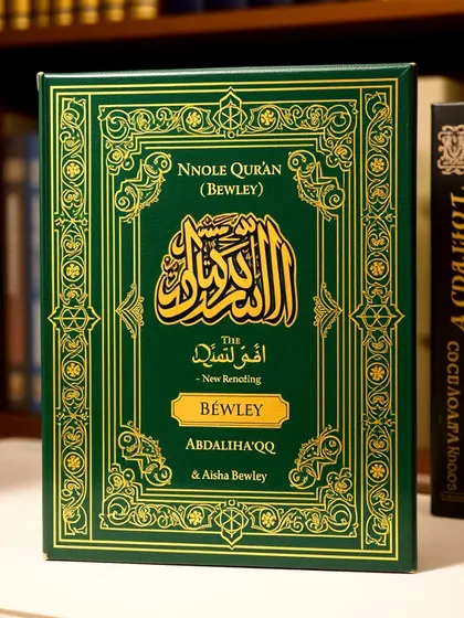 The Noble Qur’an — A New Rendering (Bewley) — Abdalhaqq & Aisha Bewley