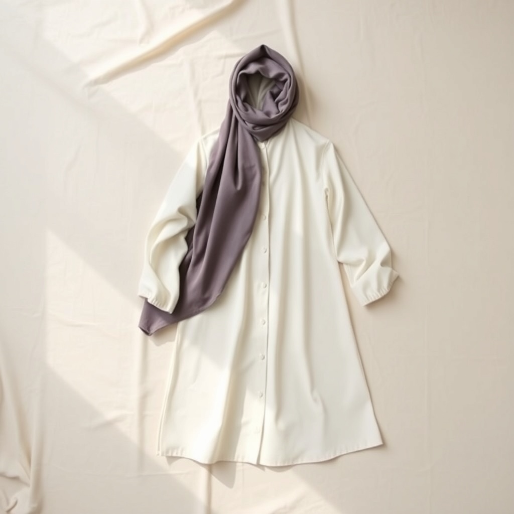 Women’s One-Piece Prayer Khimar (Lightweight) — Generic