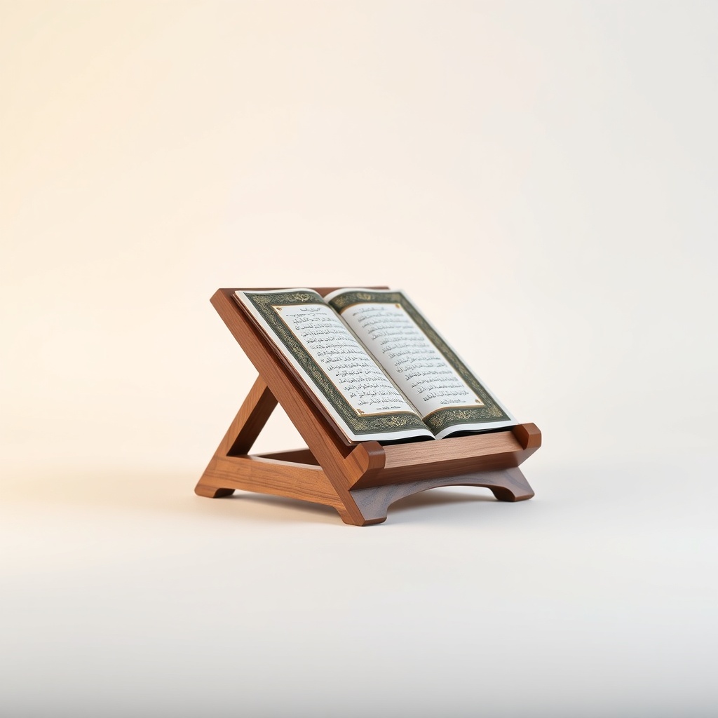 Handcrafted Wooden Quran Stand (Rehal) — Crafurn