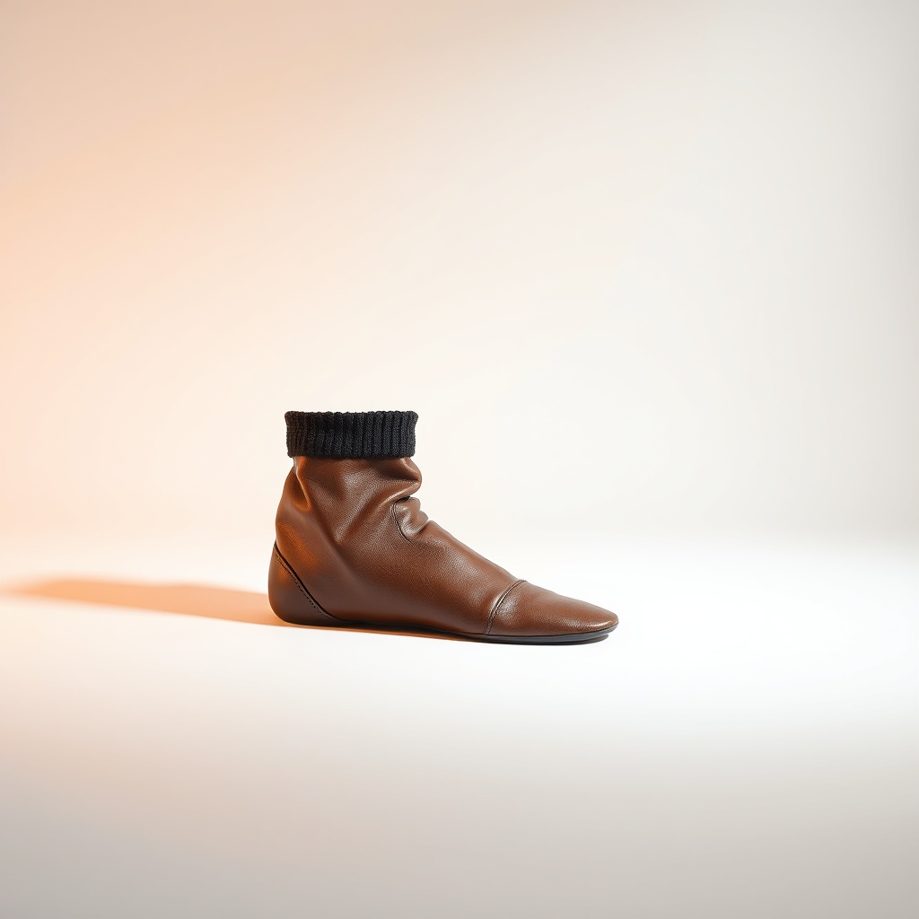 Leather Wudu (Khuff) Socks — Generic